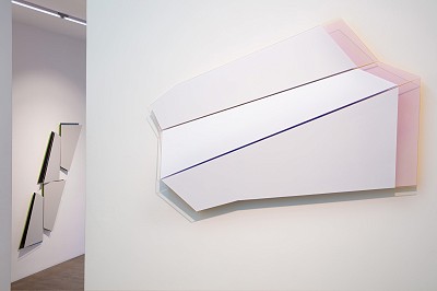 Michael Laube, about polygons, installationview, 2020, Photo: Thomas Bruns