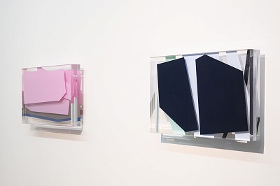 Michael Laube, about polygons, installationview, 2020, Photo: Thomas Bruns