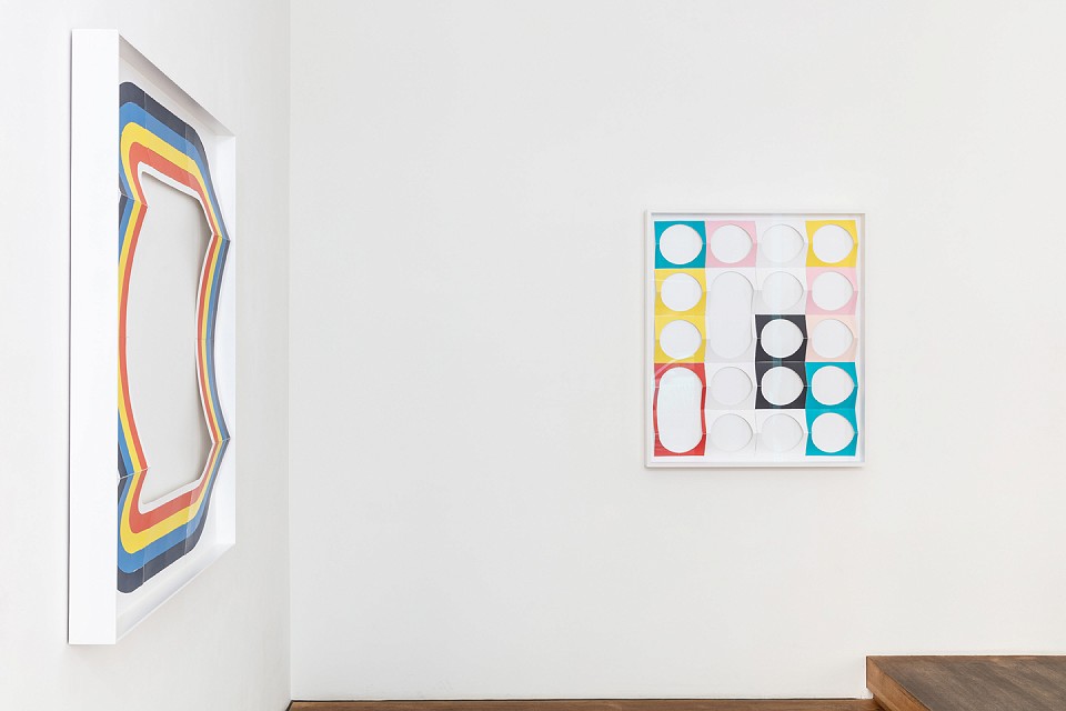 <p>Peter K. Koch, <em>Norm Connect Modul Feld</em>, installation view</p>