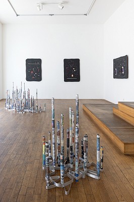 Artifacts from the Age of Acceleration, installation view, Kuckei + Kuckei, 2021