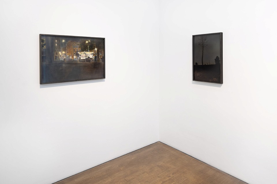 <p><em>Gerhard Winkler – Amerikanische Nächte / Nachtstücke 2017 – 2021</em>, installation view, 2021</p>
