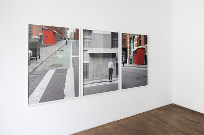 Barbara Probst, installation view, Kuckei + Kuckei, Berlin