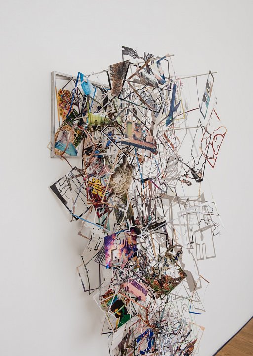 <p><em>Delving Into Visual Strata</em>, installation view, Kuckei + Kuckei, 2016</p>