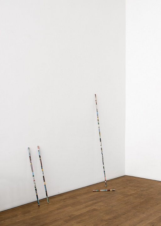 <p><em>Delving Into Visual Strata</em>, installation view, Kuckei + Kuckei, 2016</p>