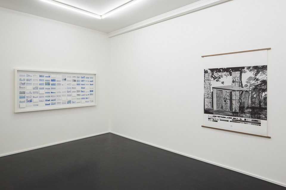 <p><em>Indistance</em>, installation view, Kuckei + Kuckei, 2014</p>