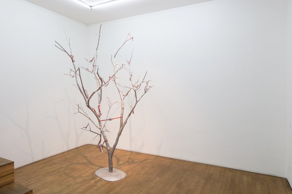 <p>S_AKE, Oliver van den Berg, installation view Kuckei + Kuckei, 2017</p>