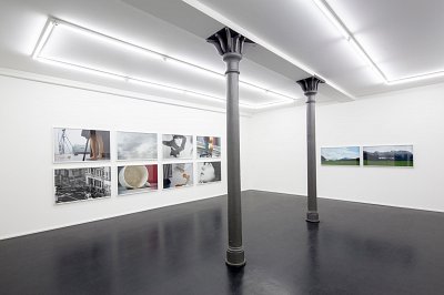 Barbara Probst, installation view, Kuckei + Kuckei, 2014