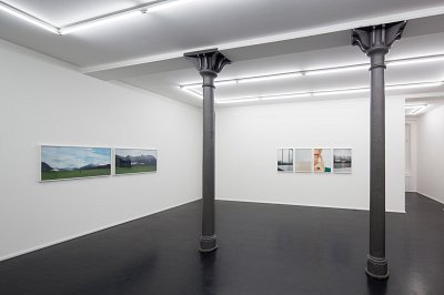 Barbara Probst, installation view, Kuckei + Kuckei, 2014