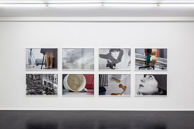 Barbara Probst, installation view, Kuckei + Kuckei, 2014
