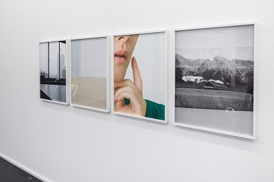 Barbara Probst, installation view, Kuckei + Kuckei, 2014