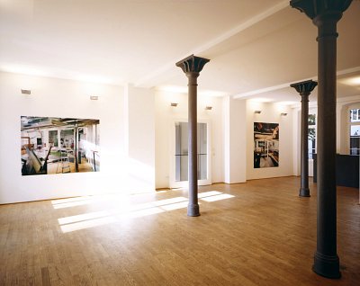 installation view, Kuckei + Kuckei, 2000