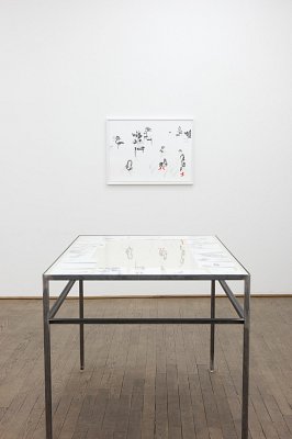 FadenSpiele, installation view, Kuckei + Kuckei, 2012
