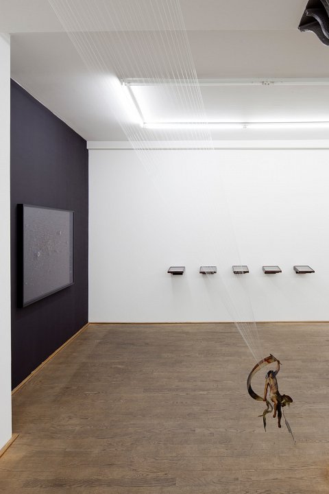 <p><em>Happy Believers</em>, installation view, Kuckei + Kuckei, 2012</p>