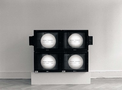 Bild – Objekt – Film, installation view, vierte Etage, 1993