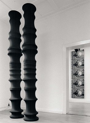 Bild – Objekt – Film, installation view, vierte Etage, 1993
