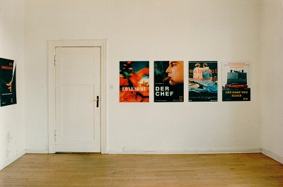 Installation view, vierte Etage, 1996
