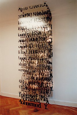 Time – Out, installation view, vierte Etage, 1994