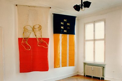 installation view, vierte Etage, 1996
