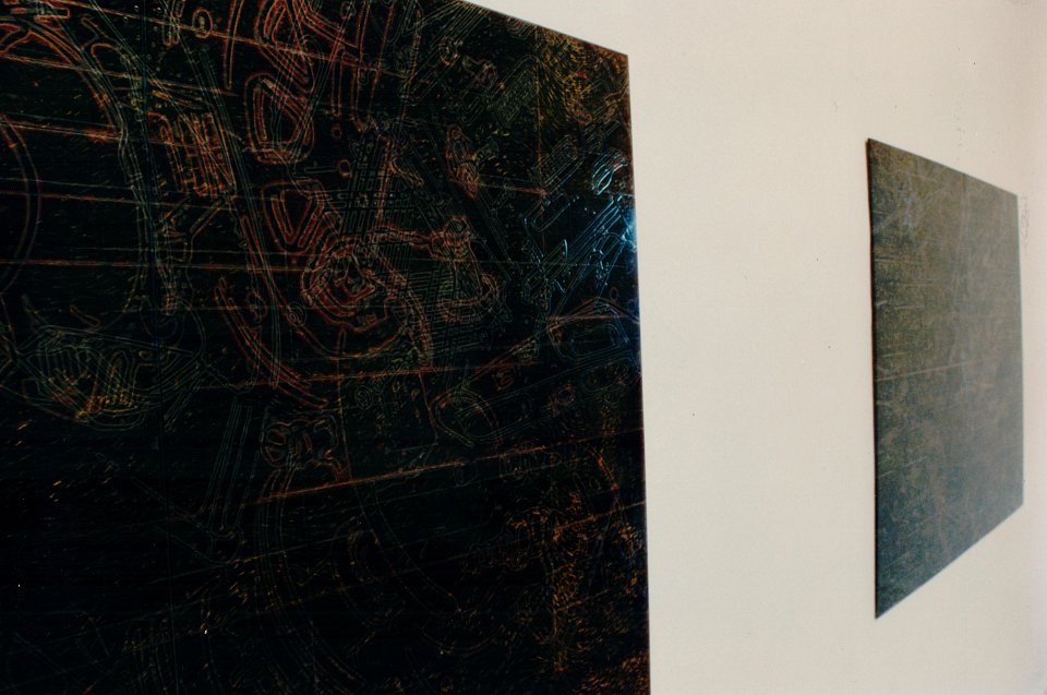 <p>installation view, vierte Etage, 1995</p>