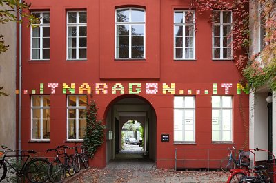 Text, installation view, Kuckei + Kuckei, 2011