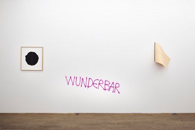 Text, installation view, Kuckei + Kuckei, 2011