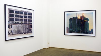 Aftermath, installation view, Kuckei + Kuckei, 2011