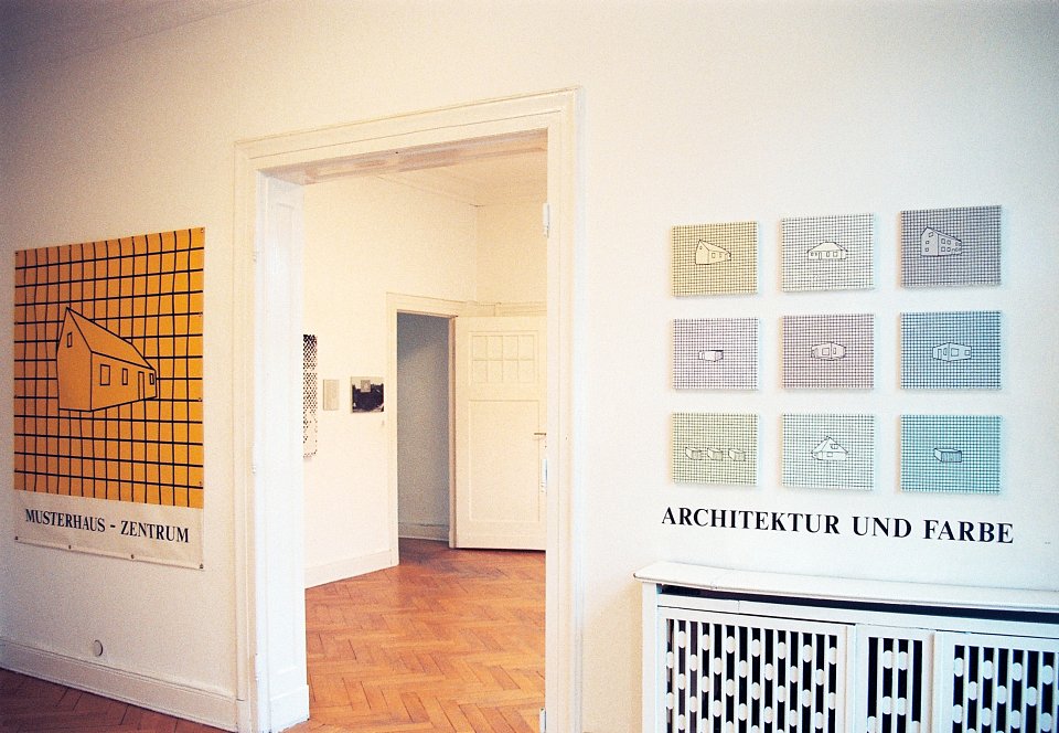 <p>installation view, vierte Etage, 1995</p>