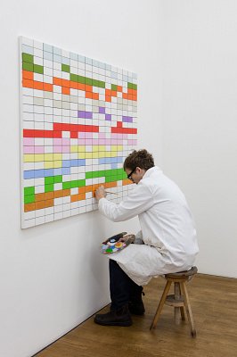 Produktion 2015/2016, Matten Vogel working on 2016