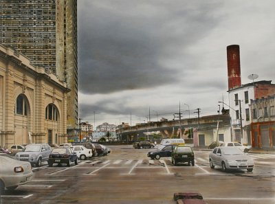 Mercado Municipal (São Paulo), 2008
hand-colored b/w silver gelatin print
105 × 141 cm, edition 2 + 1 AP