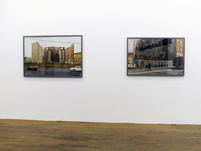 Die wunderlichen Orte, installation view, Kuckei + Kuckei, 2010