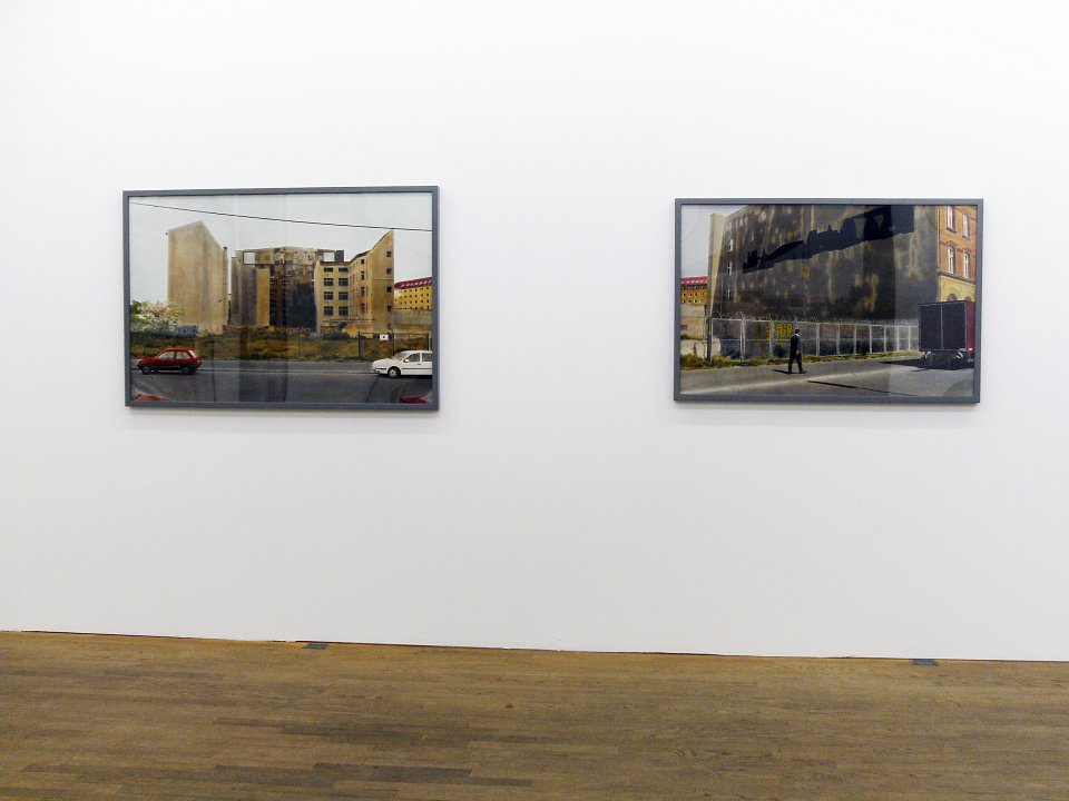 <p><em>Die wunderlichen Orte</em>, installation view, Kuckei + Kuckei, 2010</p>
