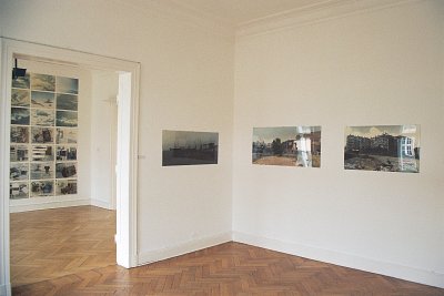Photoarbeiten und Objekte, installation view, vierte Etage, 1994