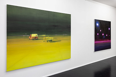 Ingmar Alge, Installation view, Kuckei + Kuckei 2024, Photo: Thomas Bruns
